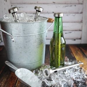 🆕🍾Set of 4 Drink Chiller Sticks